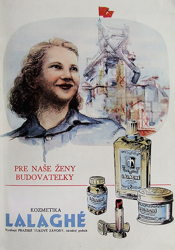 Neznámy autor – Reklama na kozmetiku Lalaghé 