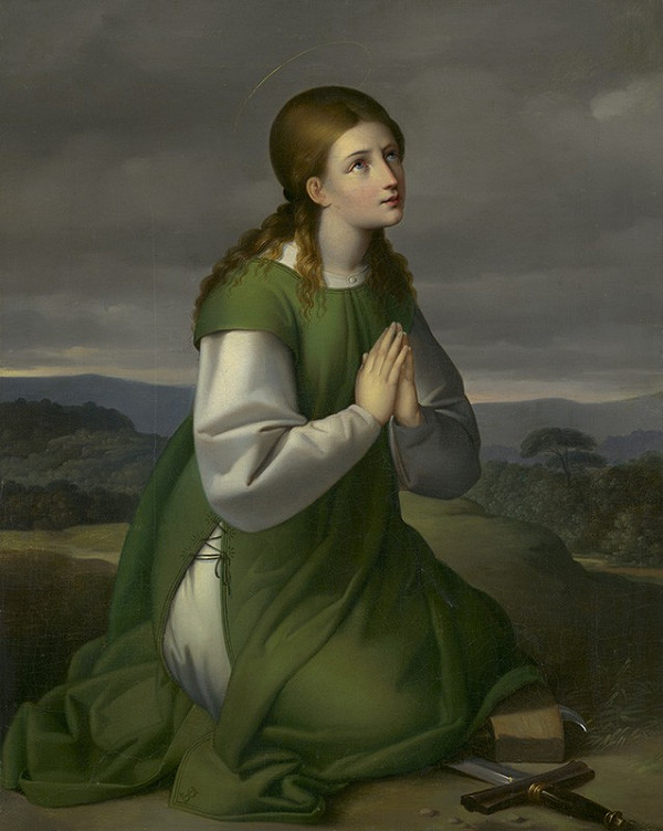 Johann Evangelist Scheffer von Leonhartshoff – Sv. Katarína