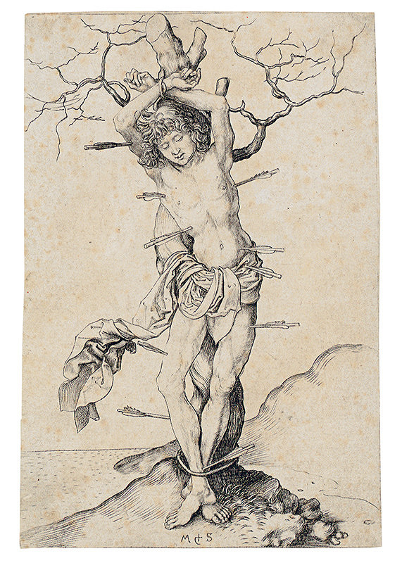 Martin Schongauer – Sv. Sebastian 