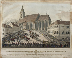 Eduard Gurk – Korunovácia Karolíny Augusty 