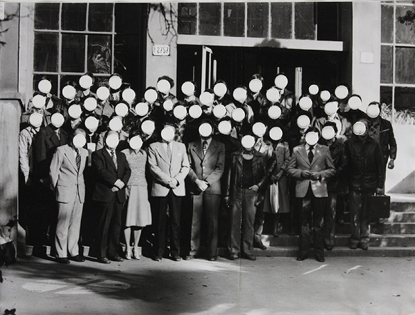 Otis Laubert – Kolektívna fotografia. Zo série Fotografie 