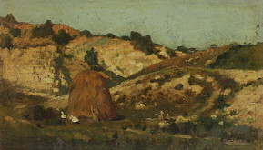 Antonín Chittussi – Normandská krajina 