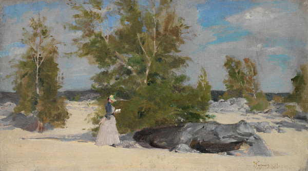 Vojtěch Hynais – Skizza z Vernonnetu 