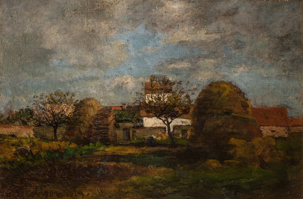 Antonín Chittussi –  Vesnice Barbizon