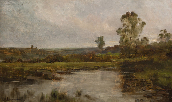 Zdenka Braunerová – Zátoka Vltavy v Roztokách 