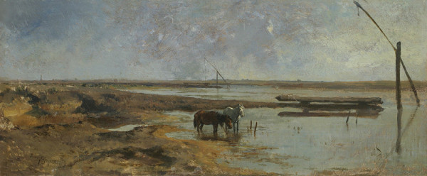 August von Pettenkofen – Pusta 