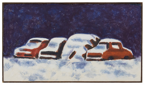 Alexander Salontay – Cars in the snow