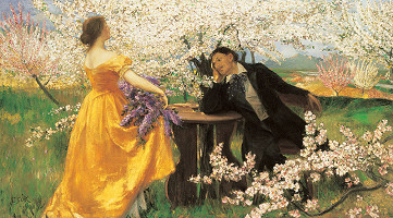 István Csók – Prebúdzanie jari 