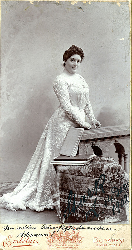 Mór Erdélyi – Portrét speváčky 