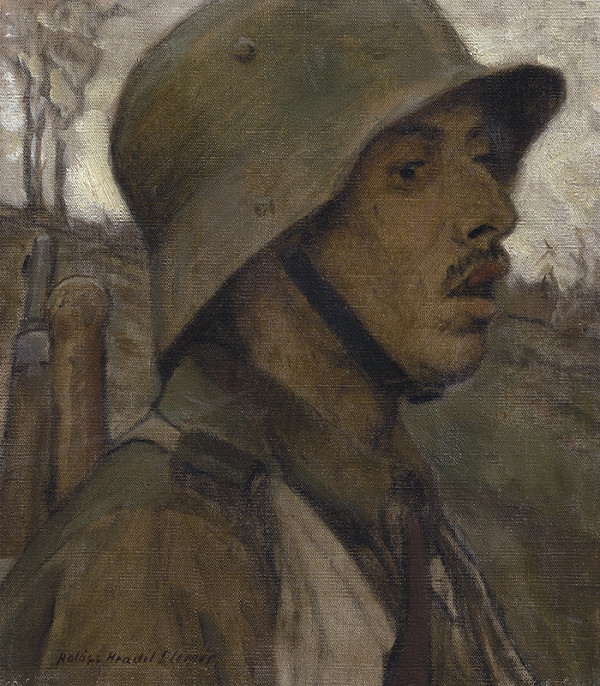 Elemír Halász-Hradil – Portrét Kálmána Horvátha 