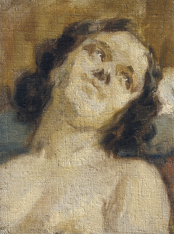 Elemír Halász-Hradil – Podobizeň ženy s naklonenou hlavou 