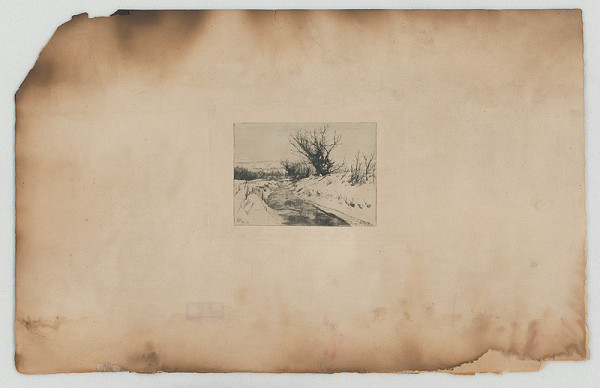 Ákos Aranyossy – Potok v zime 