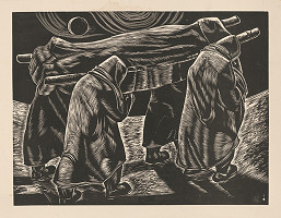 Július Szabó – Oplakávanie partizána III. 