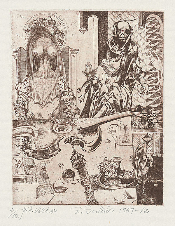 Emil Sedlák – Ja F. Villon VI. 