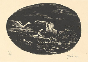 Tibor Gáll – Utopená (k balade Zlatá húska) 