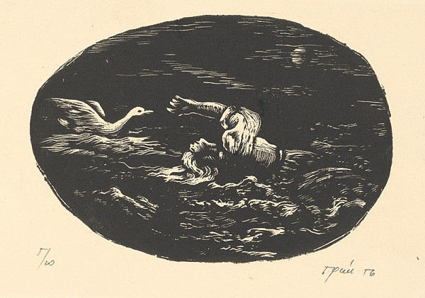 Tibor Gáll – Utopená (k balade Zlatá húska) 