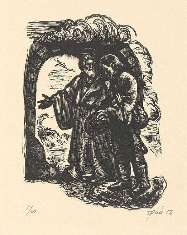 Tibor Gáll – Svätý Peter a Gajdoš (k povesti Gajdoš Filúz) 