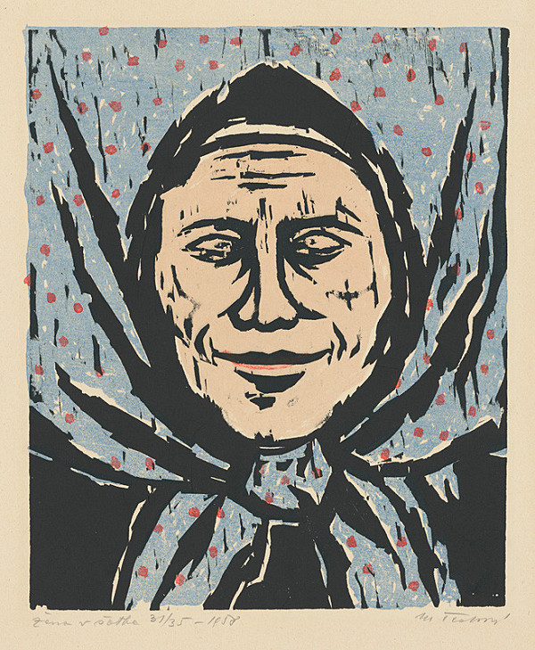 Matilda Čechová – Žena v šatke 