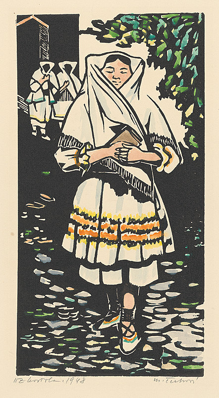 Matilda Čechová – Z kostola 