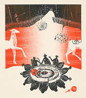 Alexander Bugan – Ilustrácia ku knihe Faust a margaréty III. 