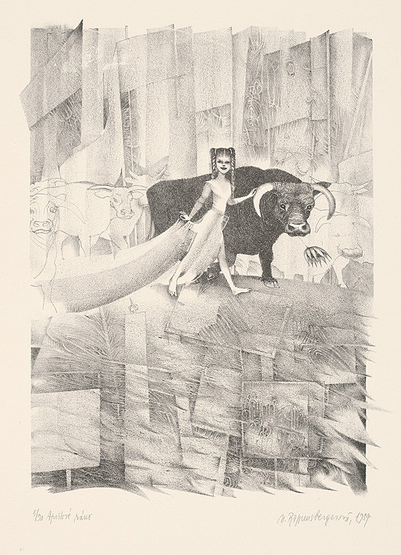 Naďa Rappensbergerová-Jankovičová – Aprílové ráno