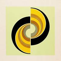 Milan Dobeš – Žltá štruktúra II. 