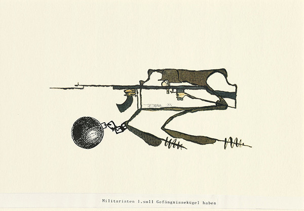 Igor Ďurišin – Militaristen 1. soll Gefängnissekügel haben 