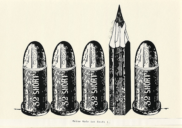 Igor Ďurišin – Meine Wafe ist Stift 1. 