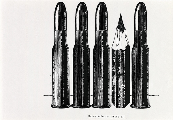 Igor Ďurišin – Meine Wafe ist Stift  