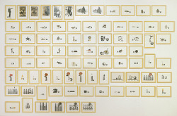 Igor Ďurišin – Cyklus koláží s väzenskou guľou I. - LXXXIV. 