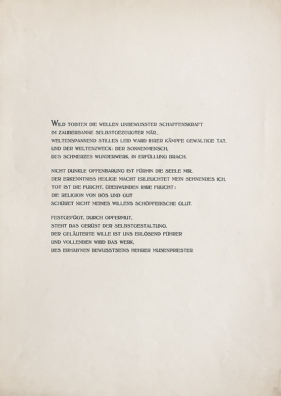 Eugen Krón – Úvodná báseň k cyklu Muž slnka 