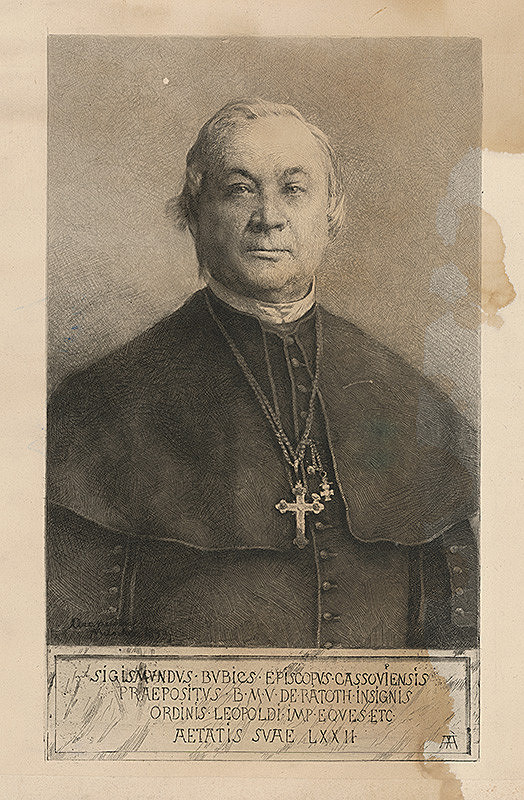 Ákos Aranyossy – Podobizeň košického biskupa Žigmunda Bubicsa