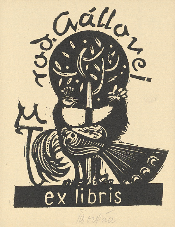 Tibor Gáll – Ex libris rodiny Gállovej 