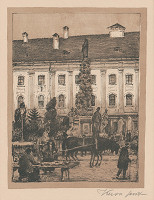 Eugen Krón – Mariánske súsoši (socha Trojice) 