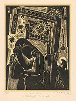 Július Szabó – Titulný list z cyklu Ecce vita 