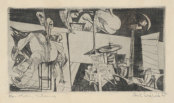 Emil Sedlák – Chorý interiér I. 