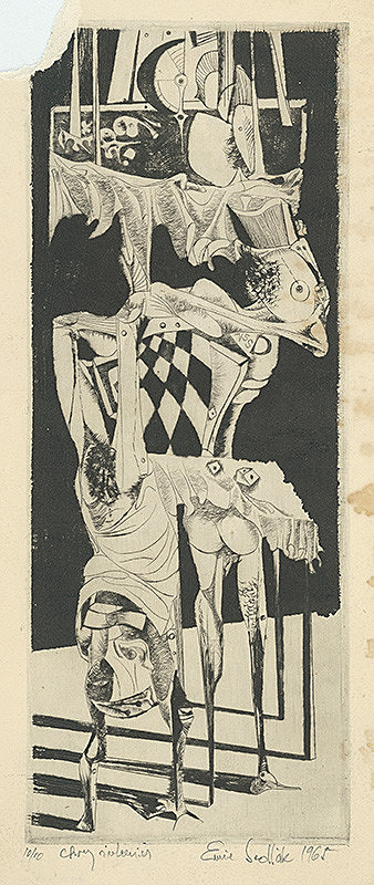 Emil Sedlák – Chorý interiér II. 