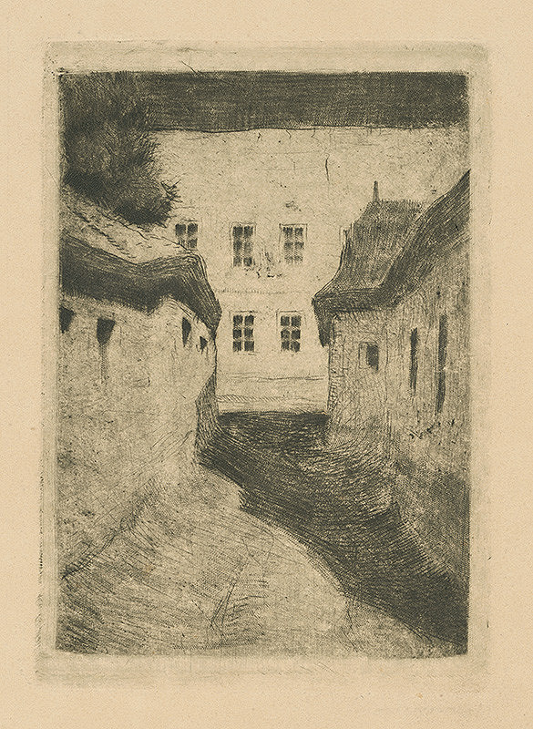 Koloman Tichy – Záber z Rožňavy 