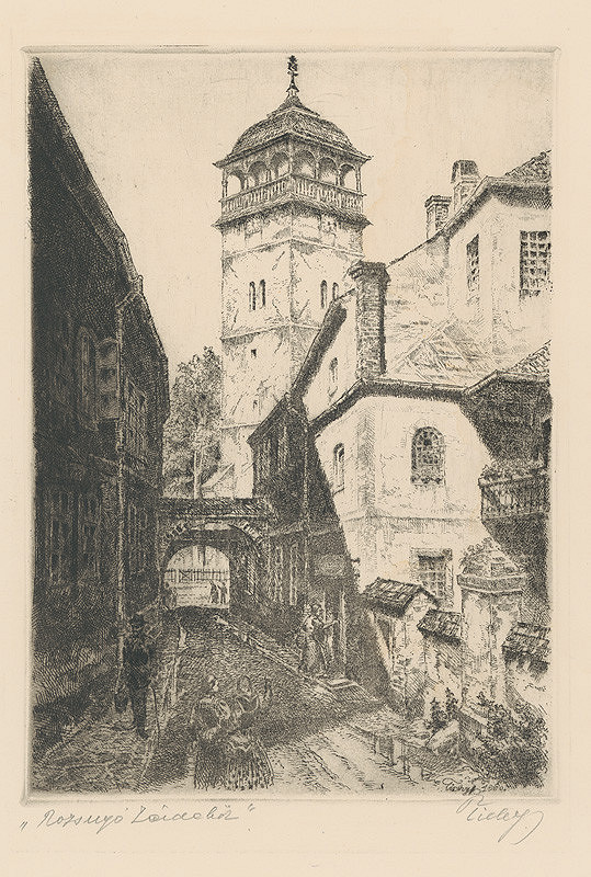 Koloman Tichy – Rožňava - Kláštorný priechod 