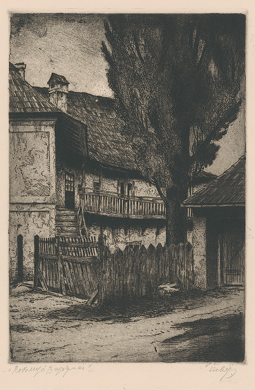 Koloman Tichy – Rožňava-Sovin hrad 