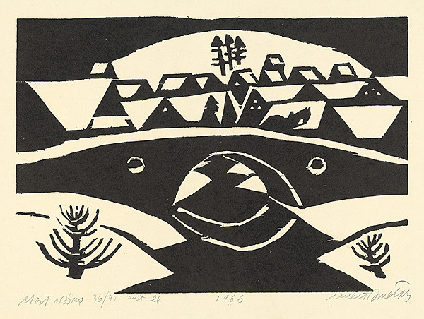 Ernest Zmeták – Most v zime 