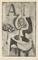 Ján Urblík – Zátišie s pohárom 