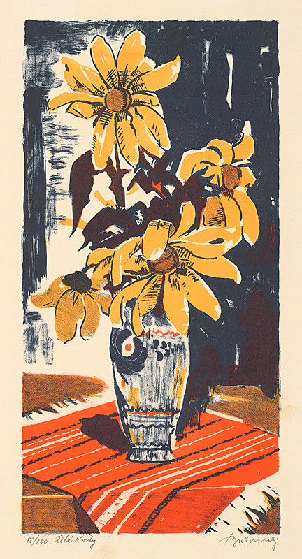 Július Bukovinský – Žlté kvety