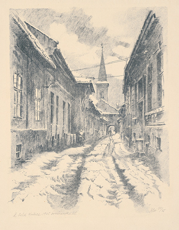 Ľudovít Feld – V uličke  