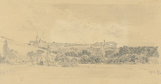 Viliam Forberger – Pohľad na Levoču 