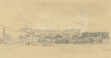 Viliam Forberger – Pohľad na Levoču 