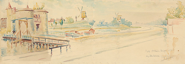 Hugo Melzer ml. – Krajina s hradbami a veternými mlynmi 