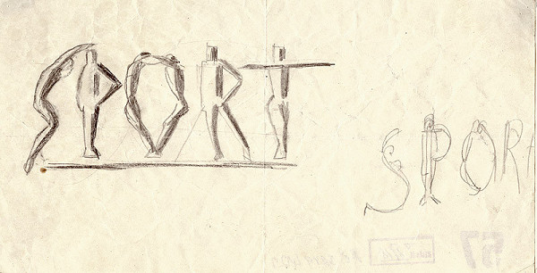 Konštantín Bauer – Štúdia cvičiacich postáv 