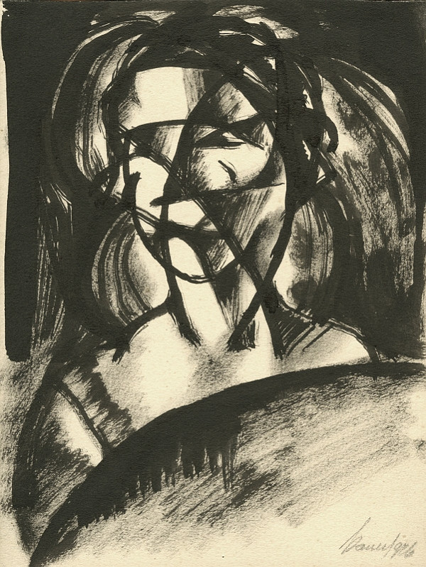 Konštantín Bauer – Štúdia hlavy 