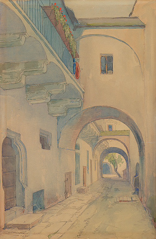 Ľudovít Čordák – Starý košický dvor 